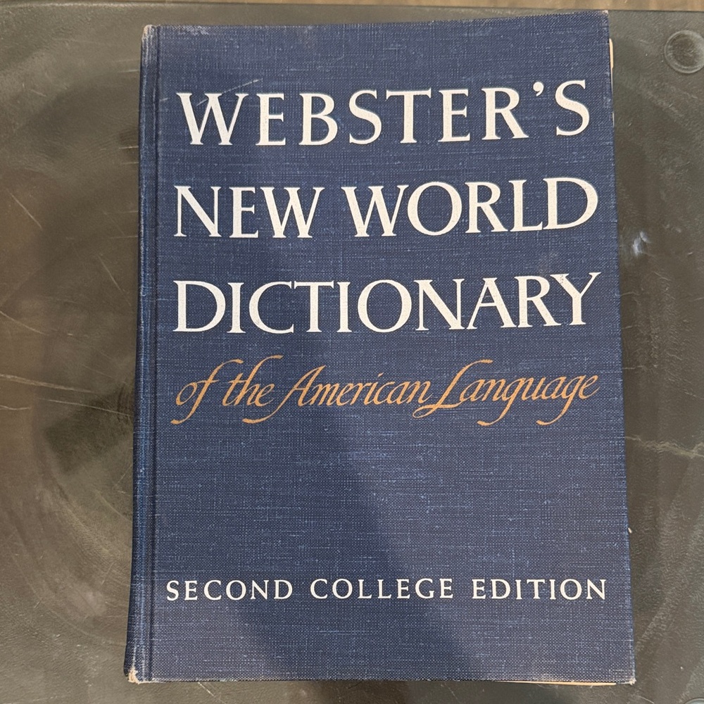1970 Webster's New World Dictionary - Second College Edition